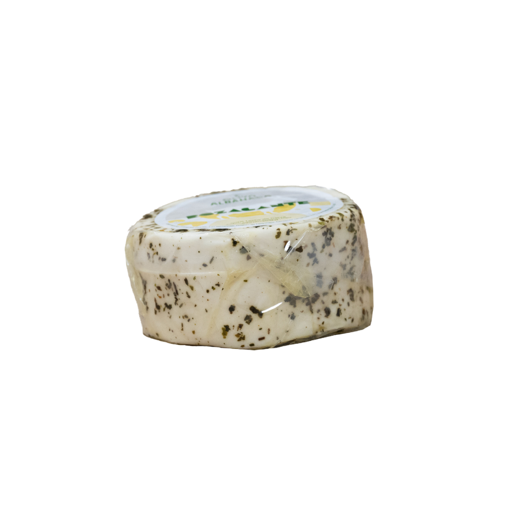 CABRA OLIVA ALBAHACA - ROZAGANTE - RUEDA 200G APP.