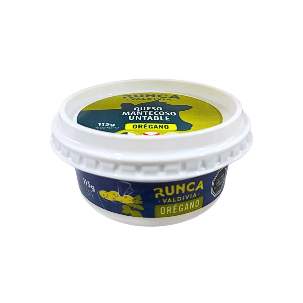 MANTECOSO UNTABLE ORÉGANO - RUNCA - POTE 115G.