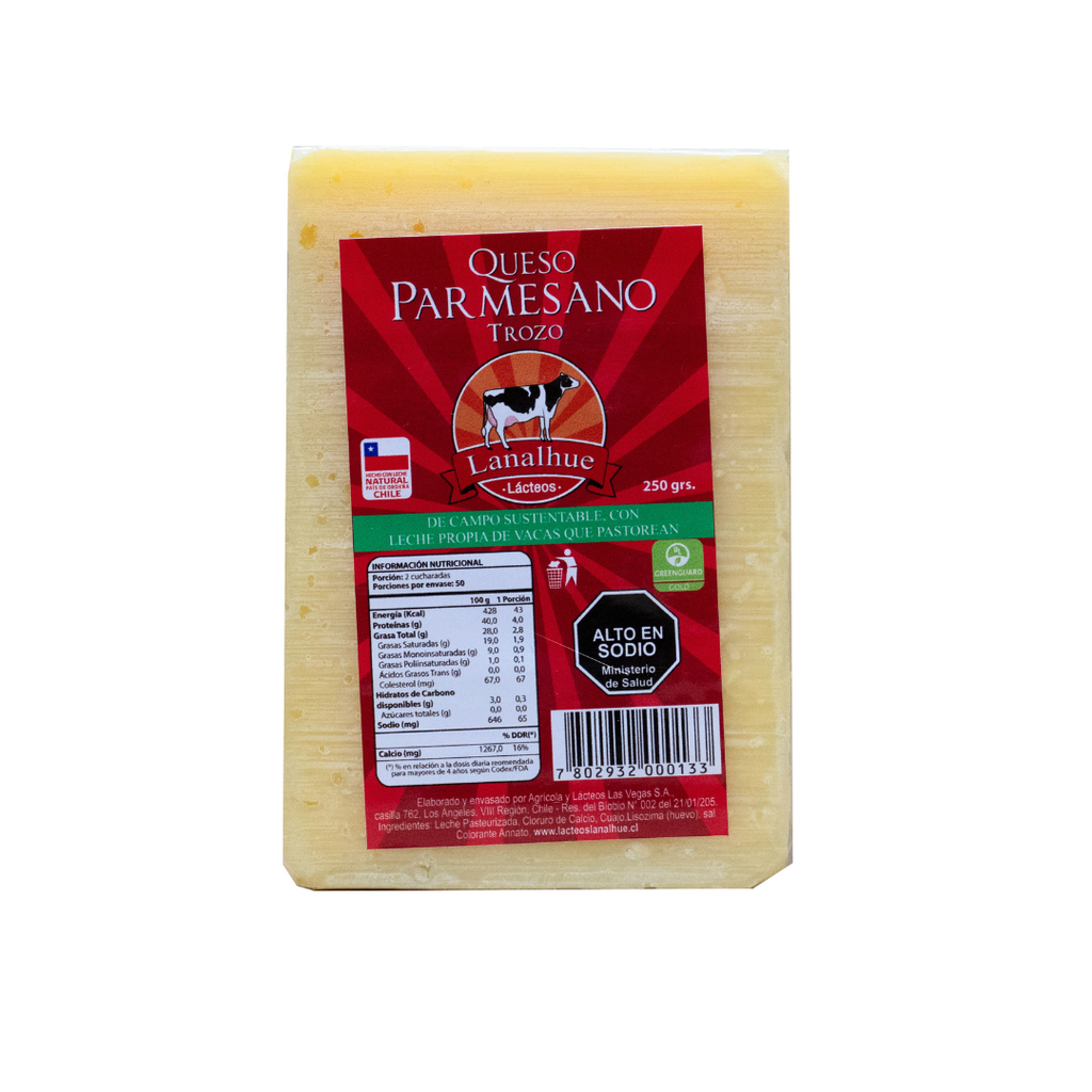 PARMESANO TROZO - LANALHUE - 250G