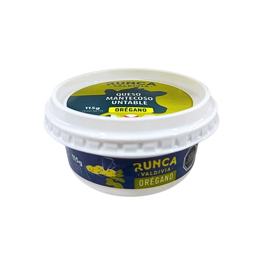 [U123] MANTECOSO UNTABLE ORÉGANO - RUNCA - POTE 115G.