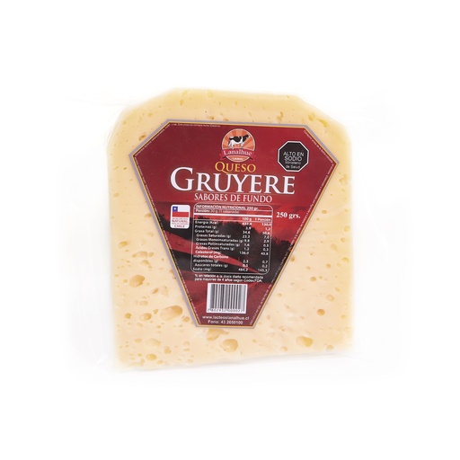 [E600] GRUYERE - LANALHUE - 250G APP.