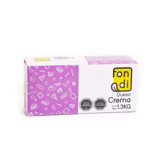 [F815] QUESO CREMA - FONDI - 1,3KG UN.