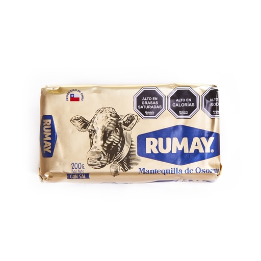 [B892] MANTEQUILLA CON SAL - RUMAY - 200G