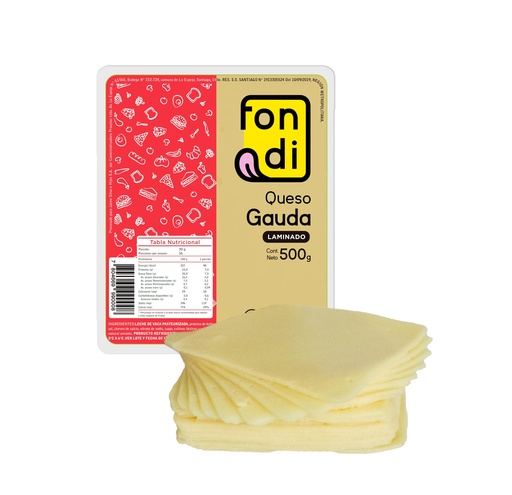 [F6] GOUDA LAMINADO - FONDI - 500G