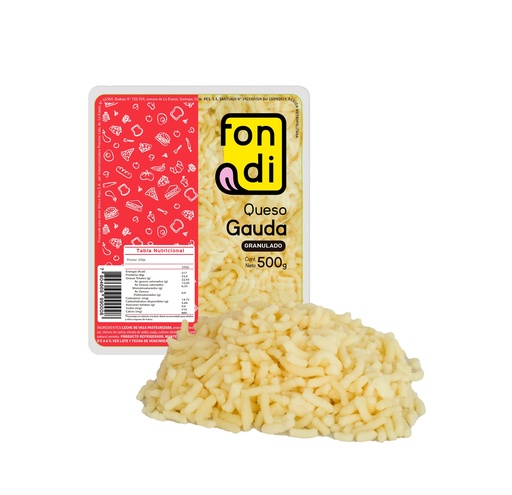 [F4] GOUDA GRANULADO - FONDI - 500G