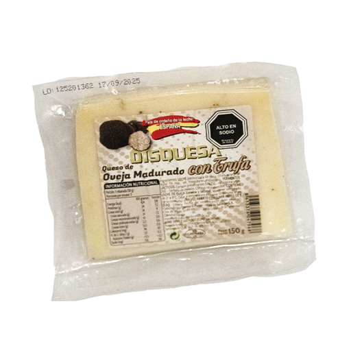 [I933] QUESO DE OVEJA MADURADO CON  TRUFA 150G