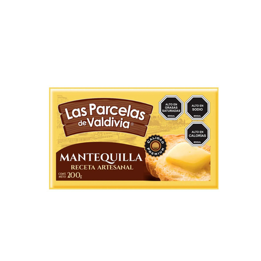 [B953] MANTEQUILLA LAS PARCELAS DE VALDIVIA 200G