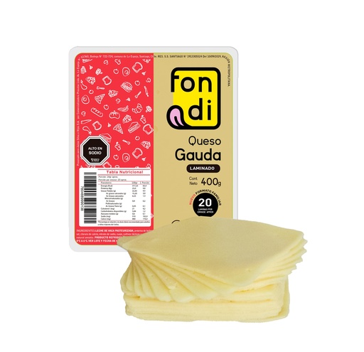 [F9] GOUDA LAMINADO - FONDI - 400G